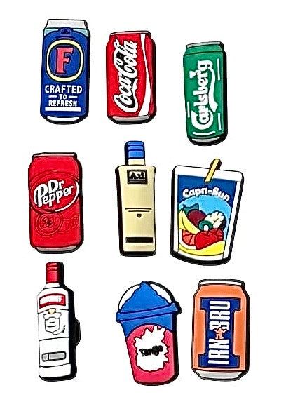 Drinks Croc Charms